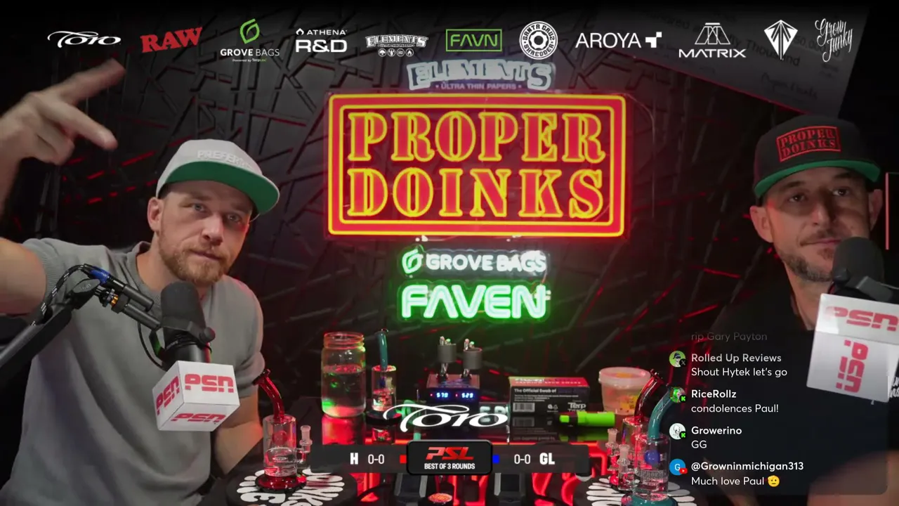 HYTEK defeats Ginger Larf : The Morning Wood Show 127