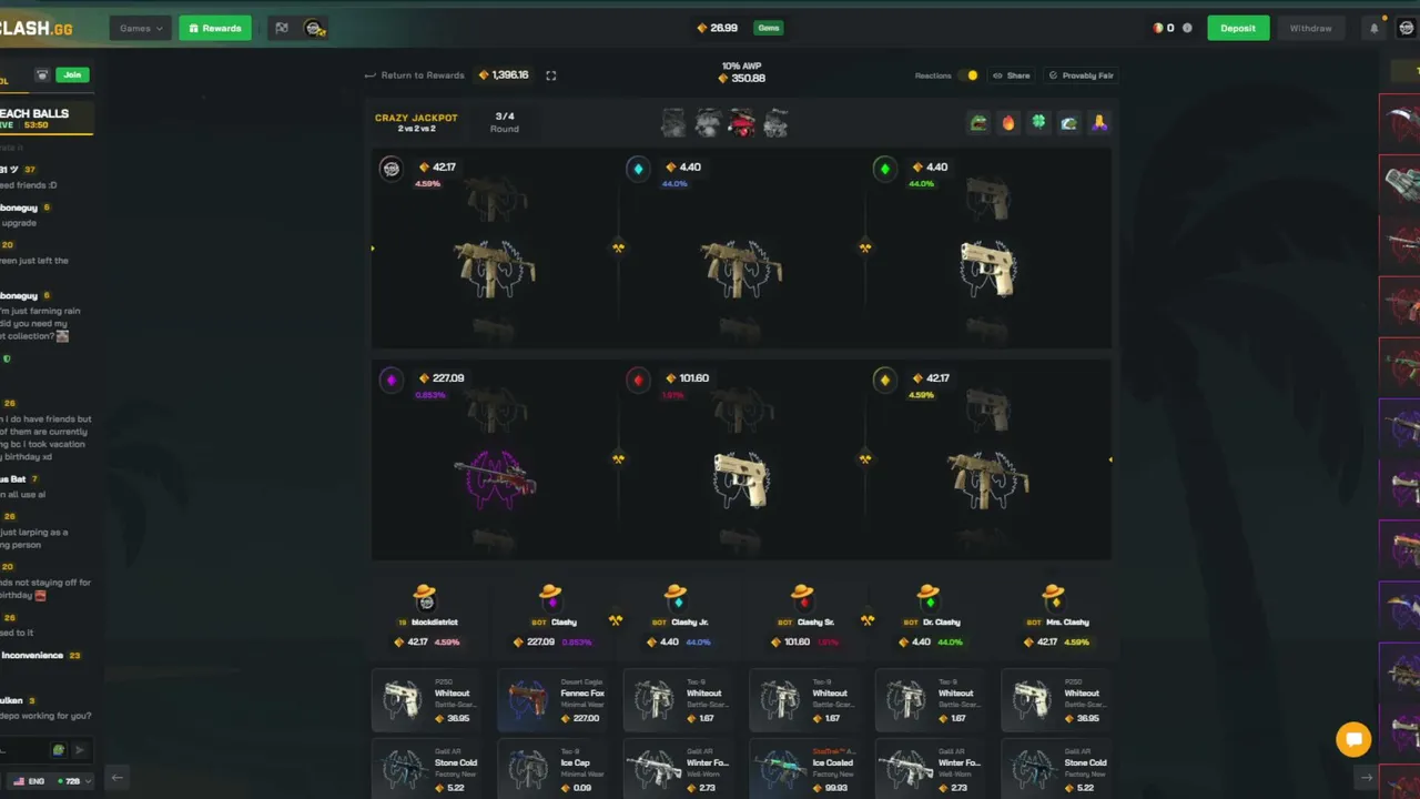 NEW WEBSITEEE  100$+ IN GWS 200$ IN LEADERBOARDS !LEADERBOARD !CHICKEN !SKINRAVE !UNBOX !BLOXFLIP