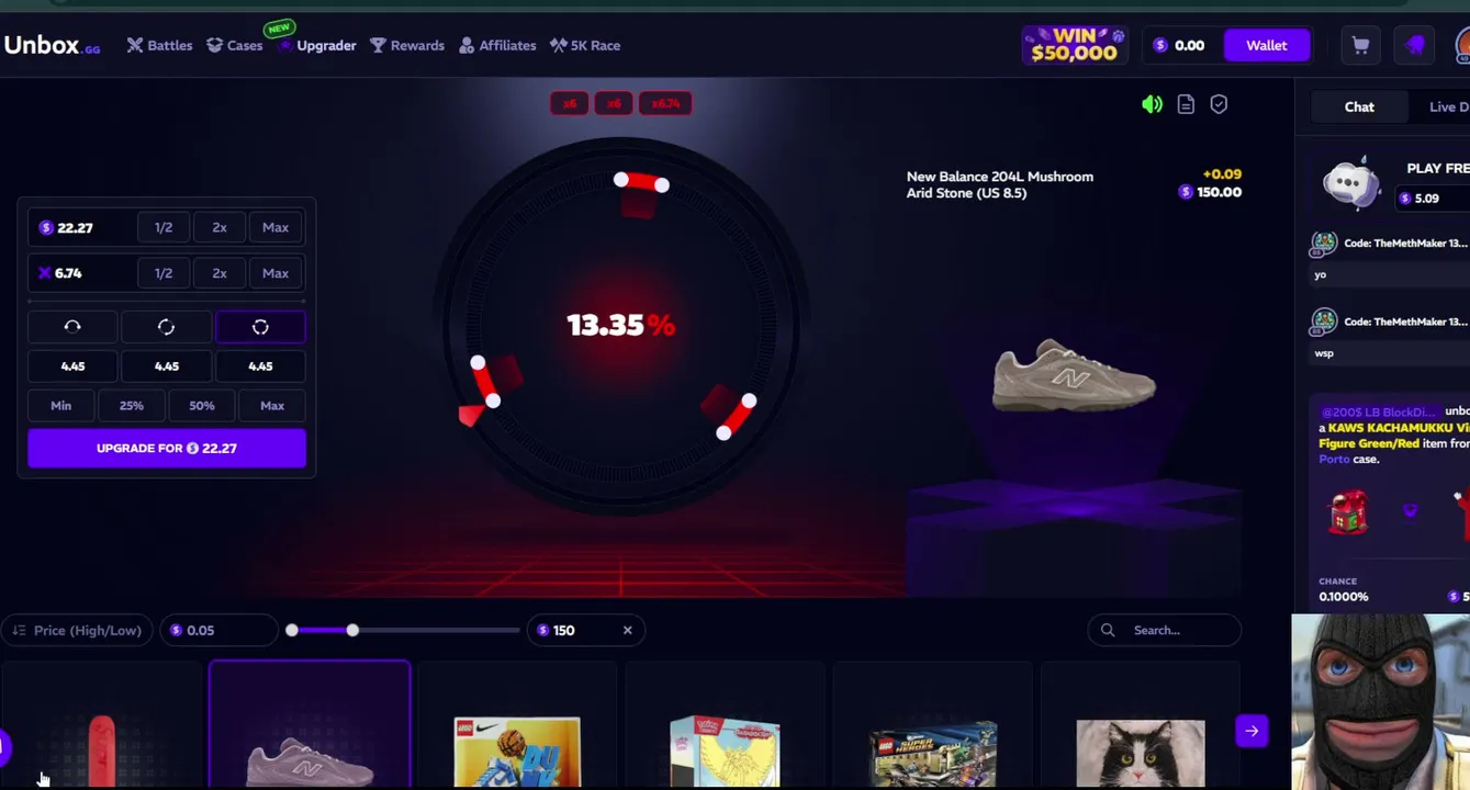 NEW WEBSITEEE  100$+ IN GWS 200$ IN LEADERBOARDS !LEADERBOARD !CHICKEN !SKINRAVE !UNBOX !BLOXFLIP