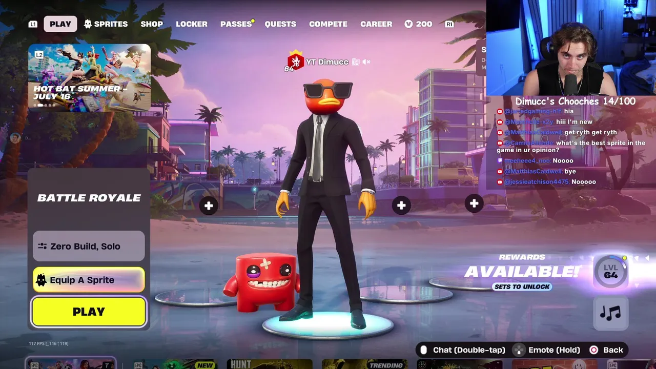 FORTNITE SPRITE HUNTING 🔴