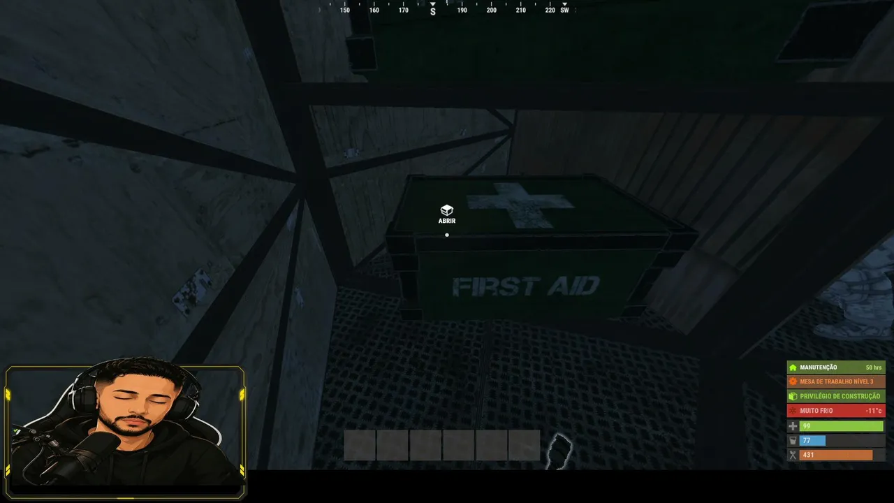 LIVE DE RUST | CONSTRUINDO E SOBREVIVENDO parte 3