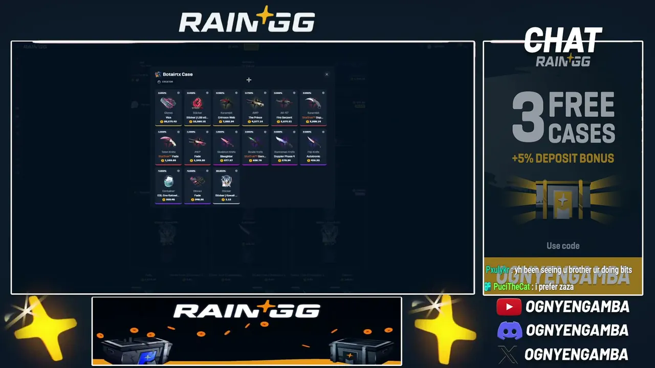 2x proft = 5c tip, frees and much more daily! | !GEM !SKINRAVE !RAIN !X