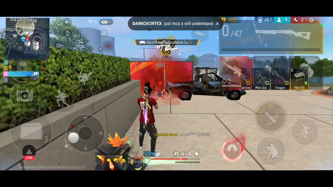 Weekly membership giveaway & Tournament Gameplay Live - MBG AKHIL  Live Telugu   #mbg