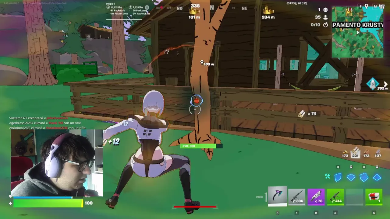 Probando a Lucy Fortnite