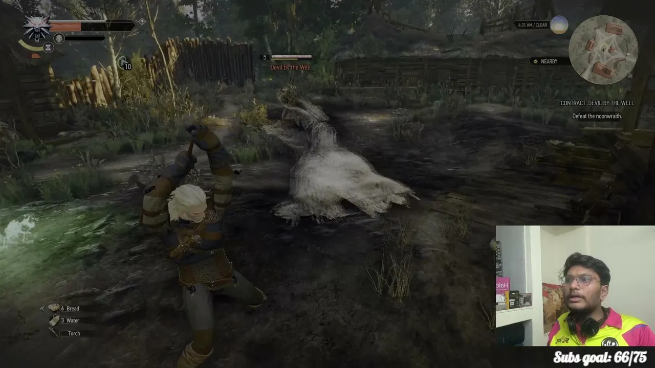 🔴 LEARNING HOW TO PARRY! 💀 | Surviving Velen - Witcher 3