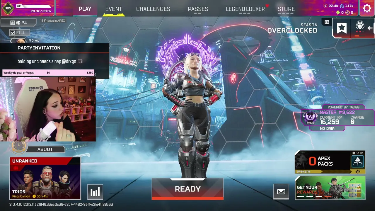 Apex Ranked grinding for pred :))