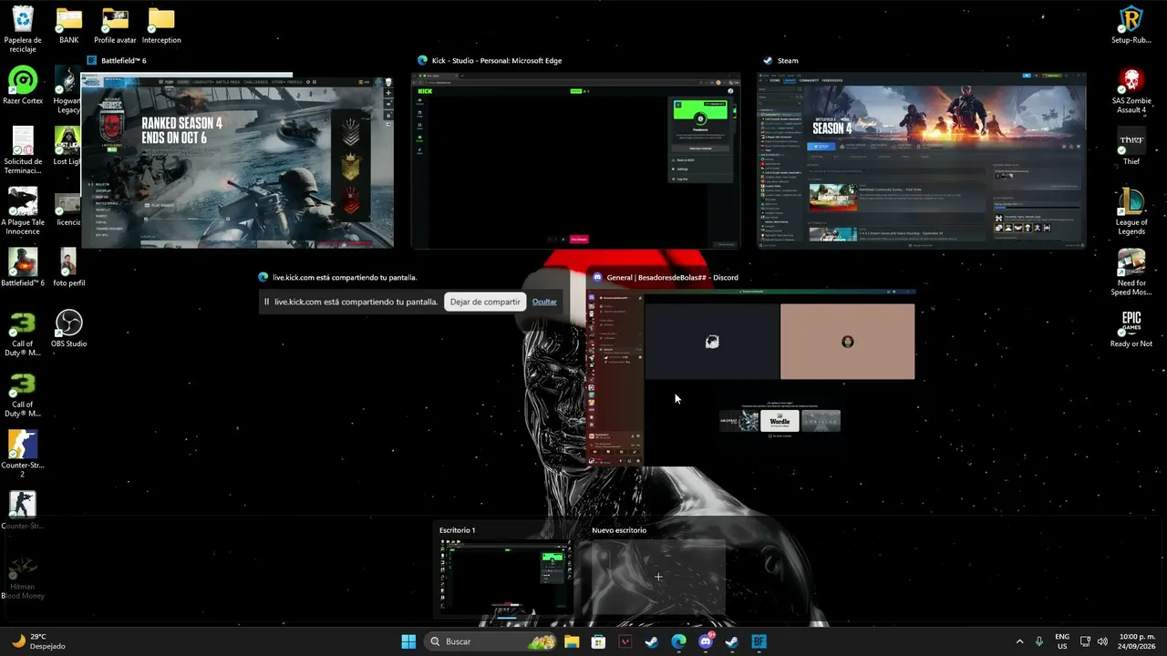 My first stream.