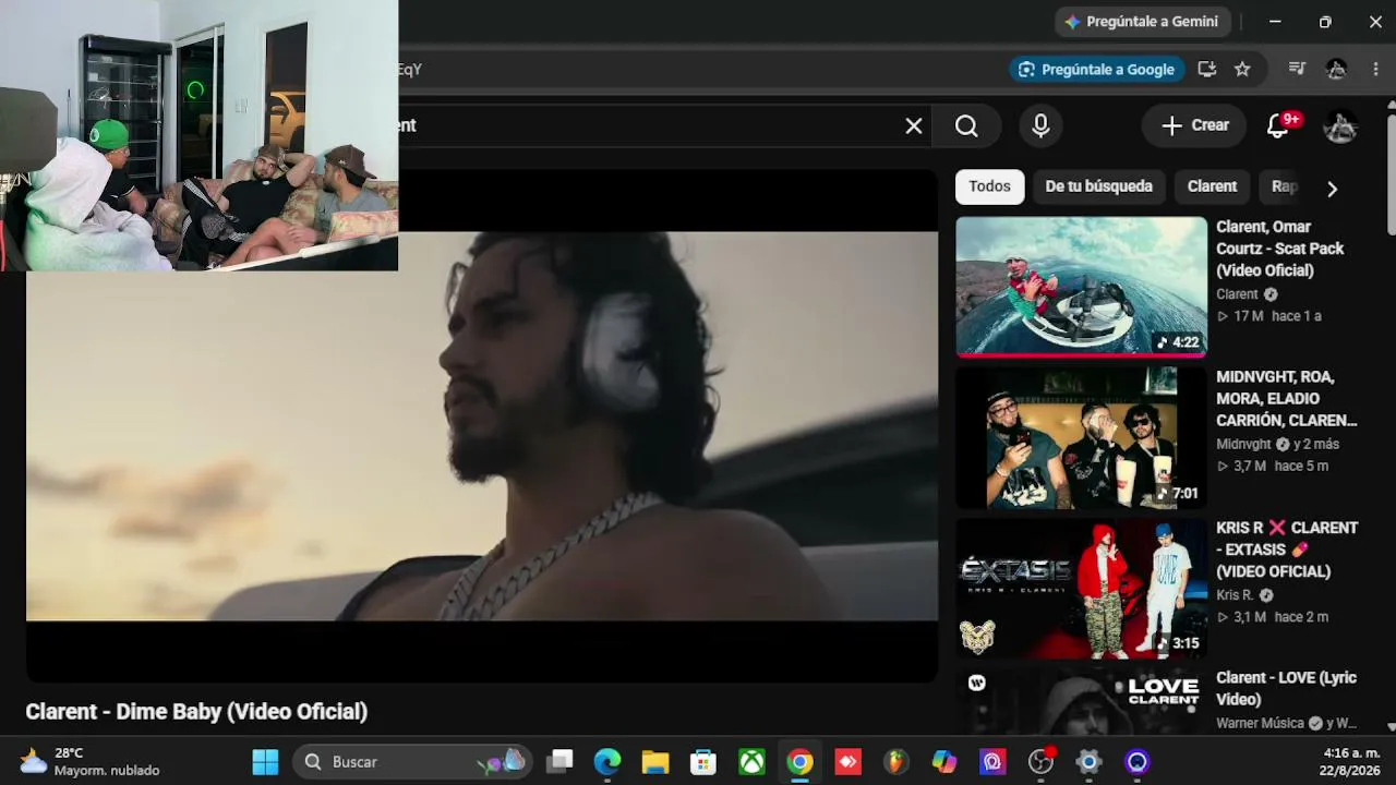 My first stream.