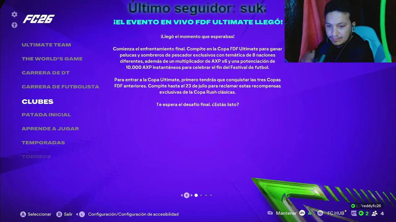 UN ESTREMER QUE BUSCA AMIGOS QUE LES GUSTE EL FUTBOL