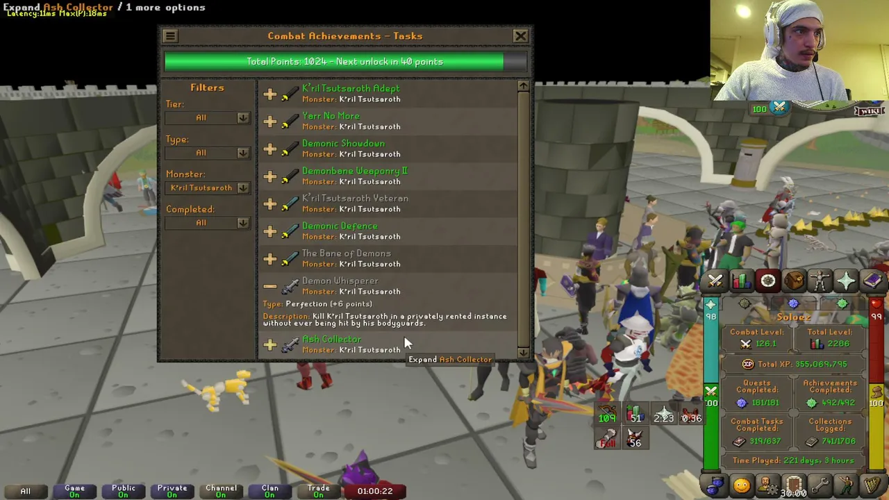 80 HOURS TRYNA GET DH/ THEN MAGGOT/GWD  /DONT COME HERE IF YOU WANT REAL CONTENT >JUST A GAMER/NOT ENTERTAINER/[IRONMAN]