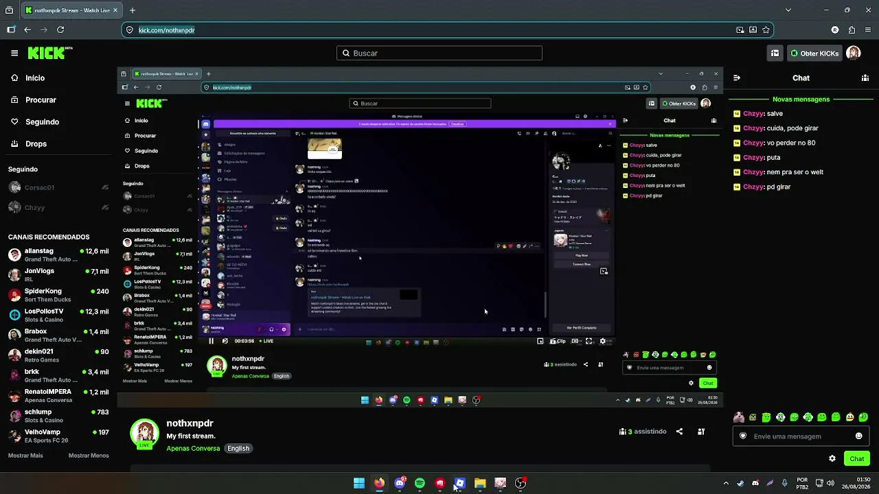 My first stream.