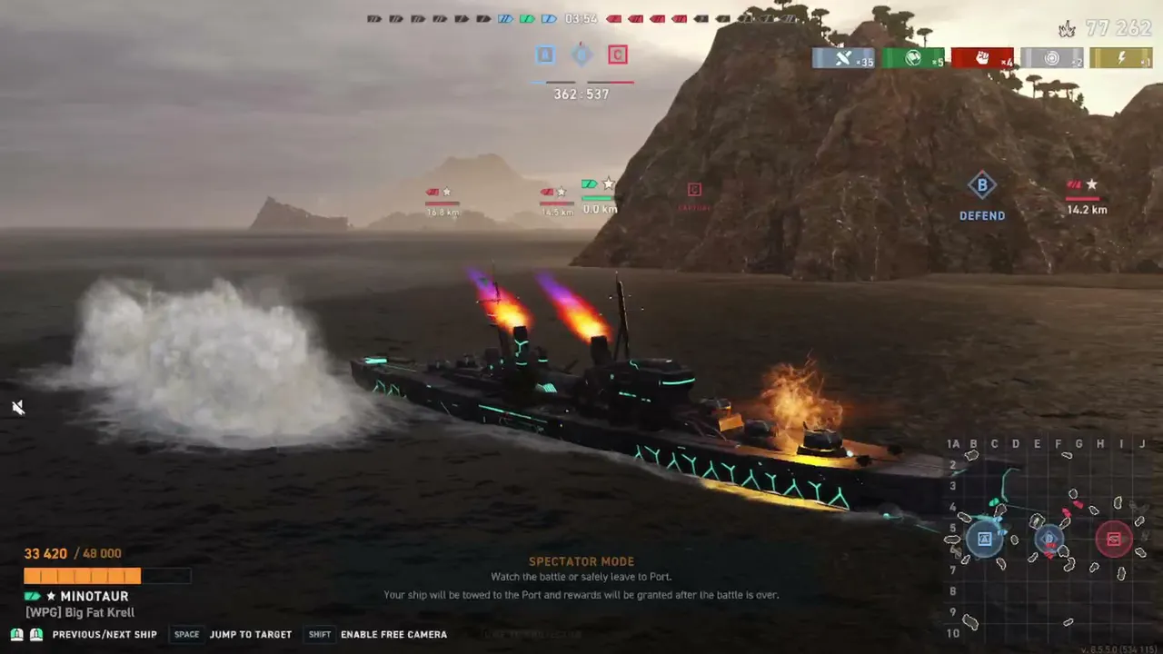 big ships big gunz