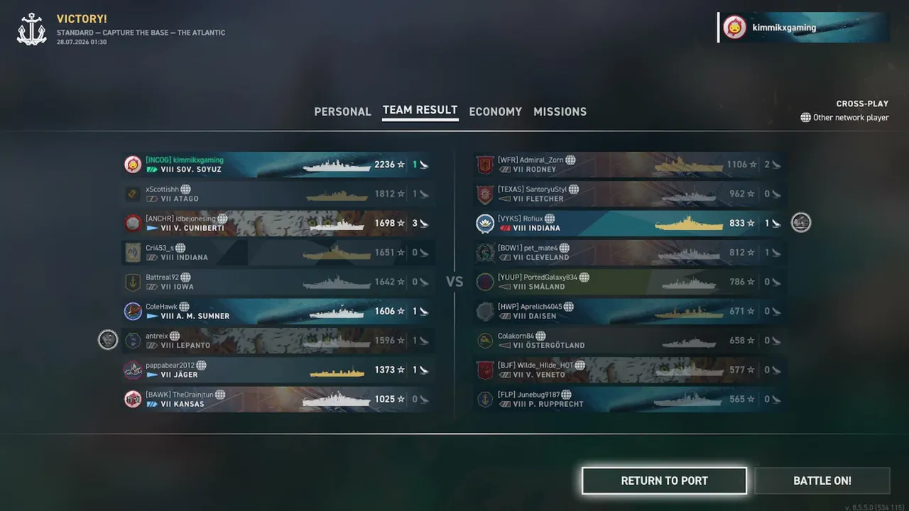 sea guns sink