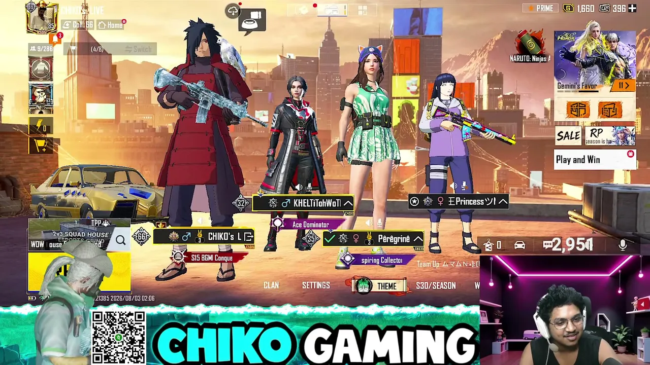 OMG!!🔥SPIDERMAN MODE IS BACK 😍| BGMI LIVE | @CHIKOISLIVE