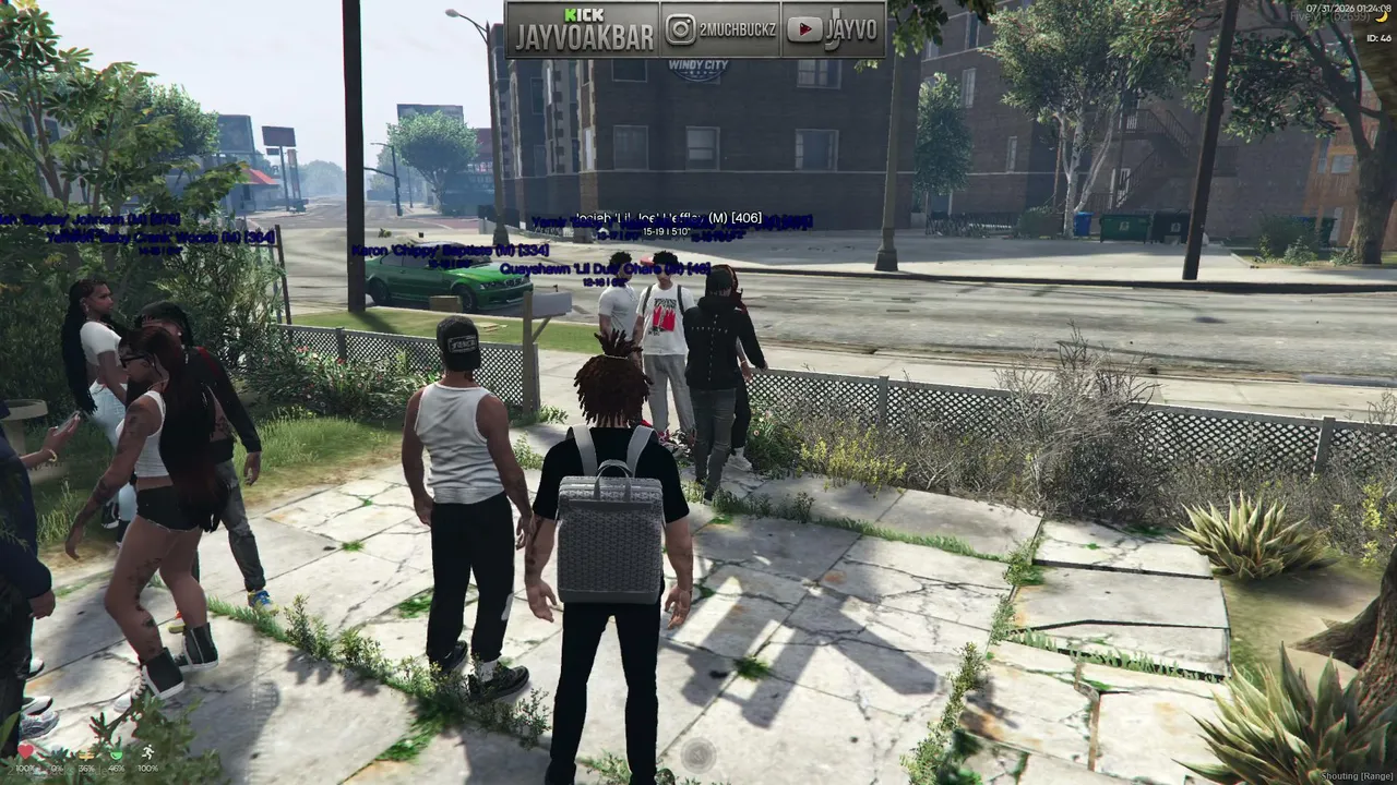 Windy City Rp I Come get outside wit Lil dub they got rapper folks I 6700 MW2X I Out all night gettin this pape.