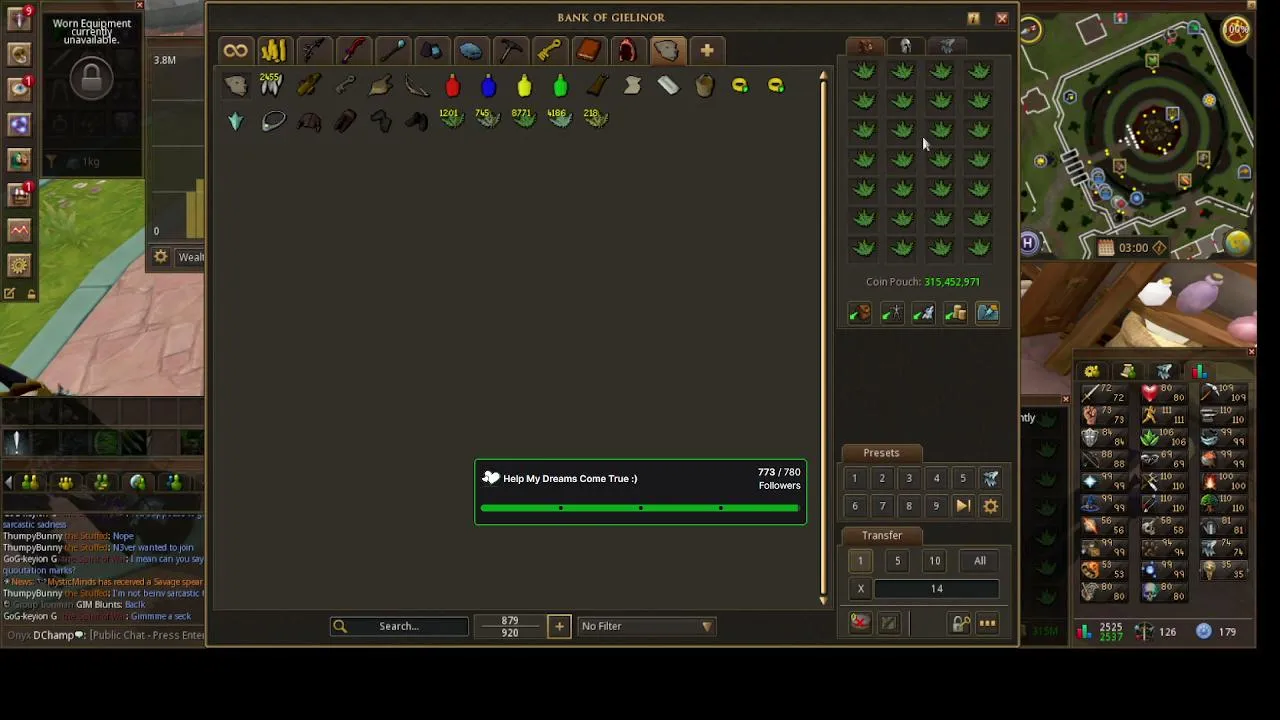 Runescape 3 Livestream 528hz Come Watch Me Train