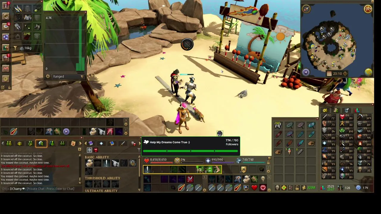 Runescape 3 Livestream 528hz Come Watch Me Train