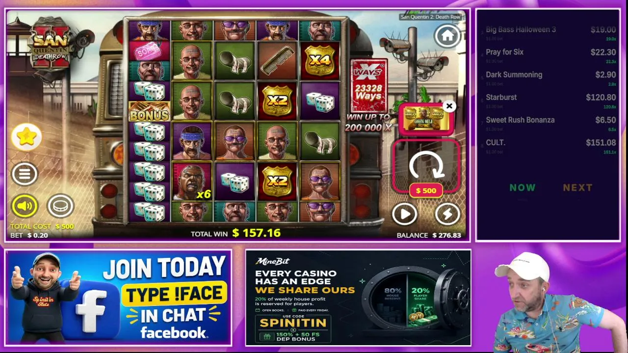 $2000 BONUS HUNT 🔴 5K LEADERBOARD - USE CODE: SPINITIN @ MINEBIT.COM
