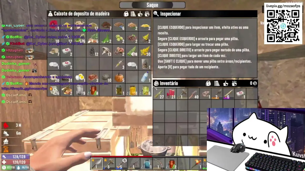💜Continuação do 7 Days to Die, vem comigo que hoje é dia de Madrugao tbm!!!💜