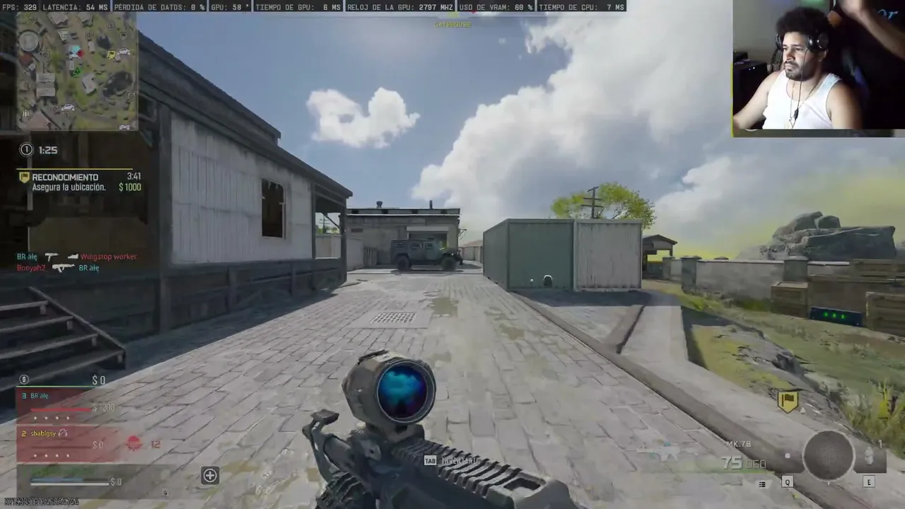 My first stream.