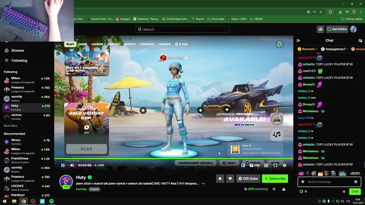 SOLO CUP FINALS | !1v1 | SAC: FISHYXX #AD |