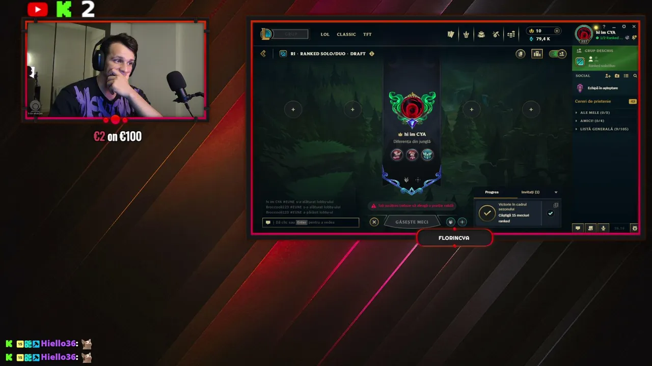 🔴[LIVE]🚨 LIVE PÂNĂ DIMINEAȚĂ?! | LEAGUE OF LEGENDS + CATERINCĂ | CYA🔴