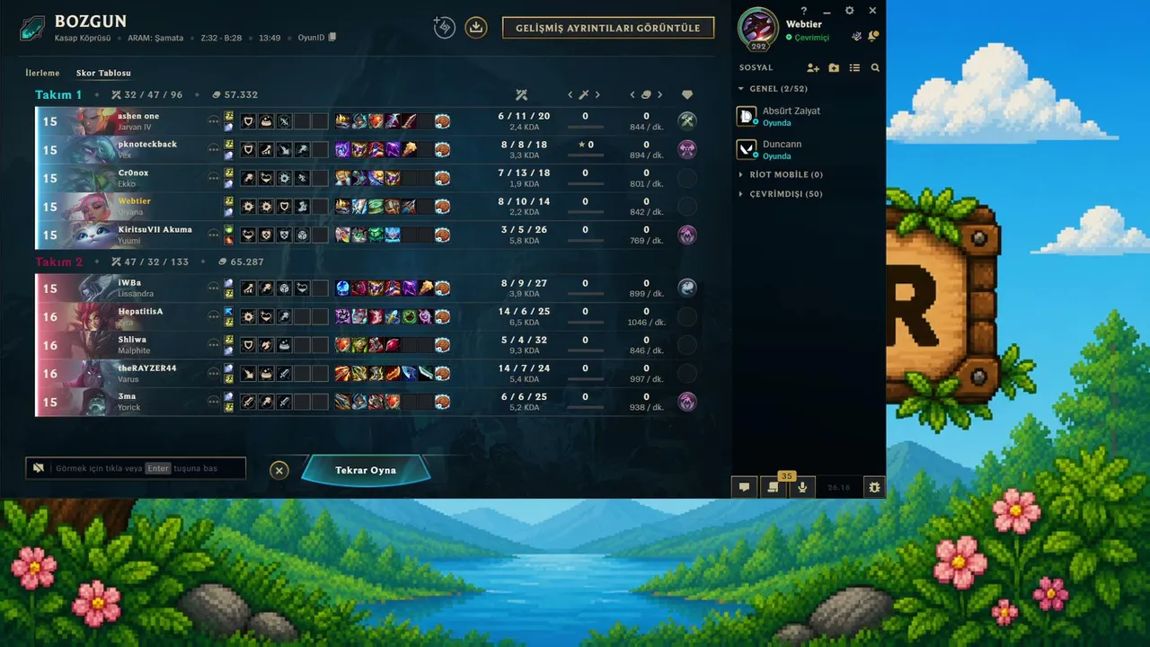 LoL ARAM Şamata