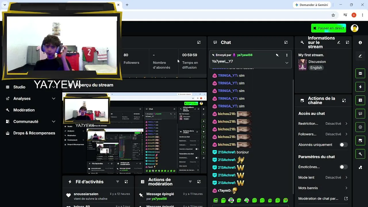 My first stream.