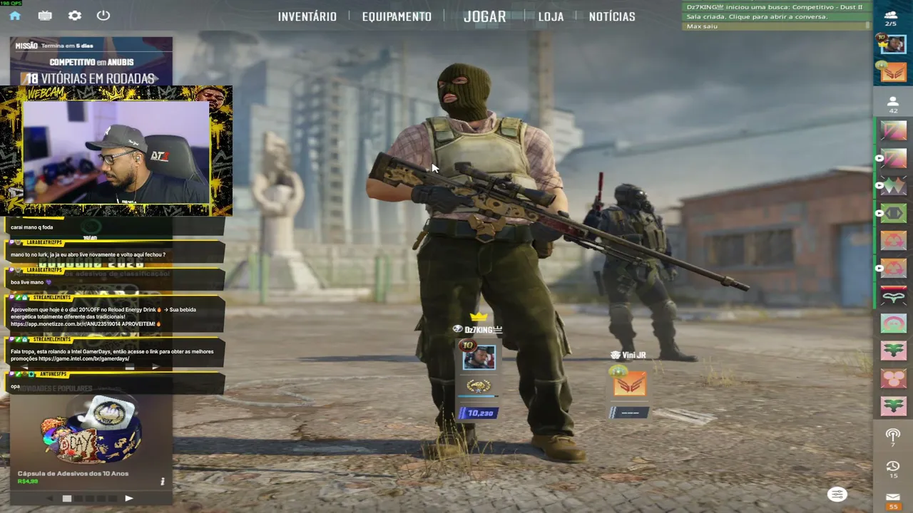 LIVE TESTE - 2 HORINHAS SO