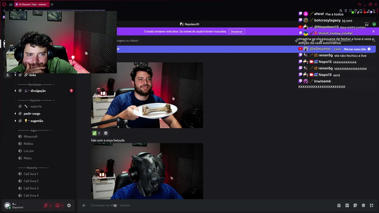 LIVE INFINITA! Elytra com apenas 3 CORAÇÕES! Napoleon13