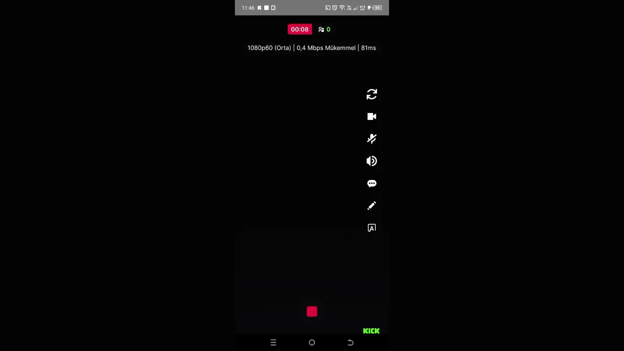 My first stream.