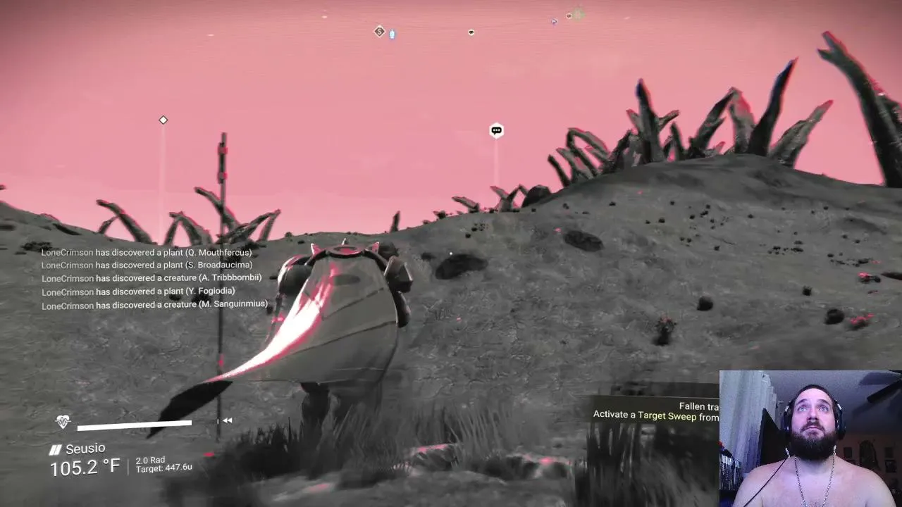 Crimson's Sky Journey