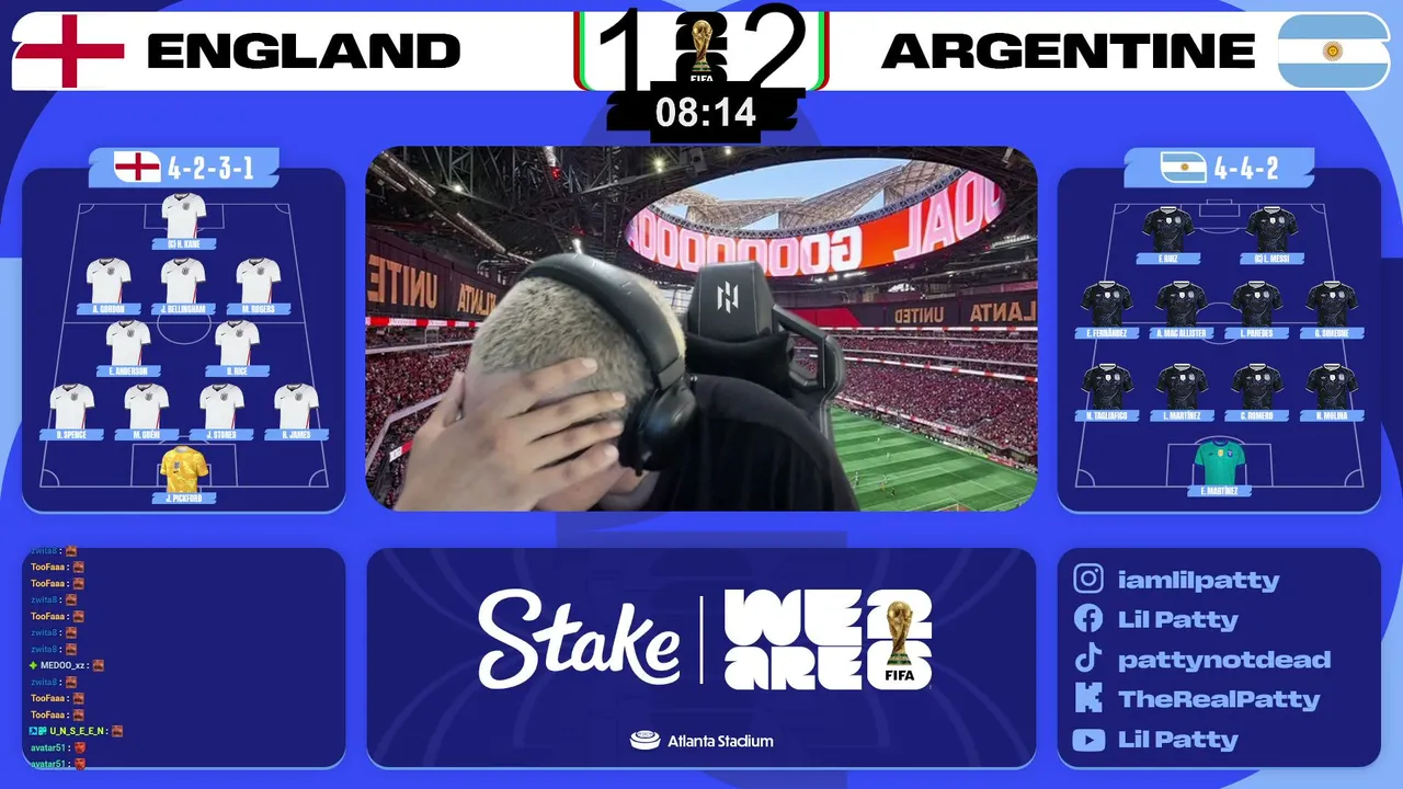 Argentina vs England- world cup semifinals 2026
