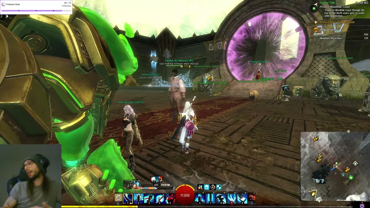 GW2 Charity: IBS New player solo run: PvP, PvE Human Revenant M72 part 5