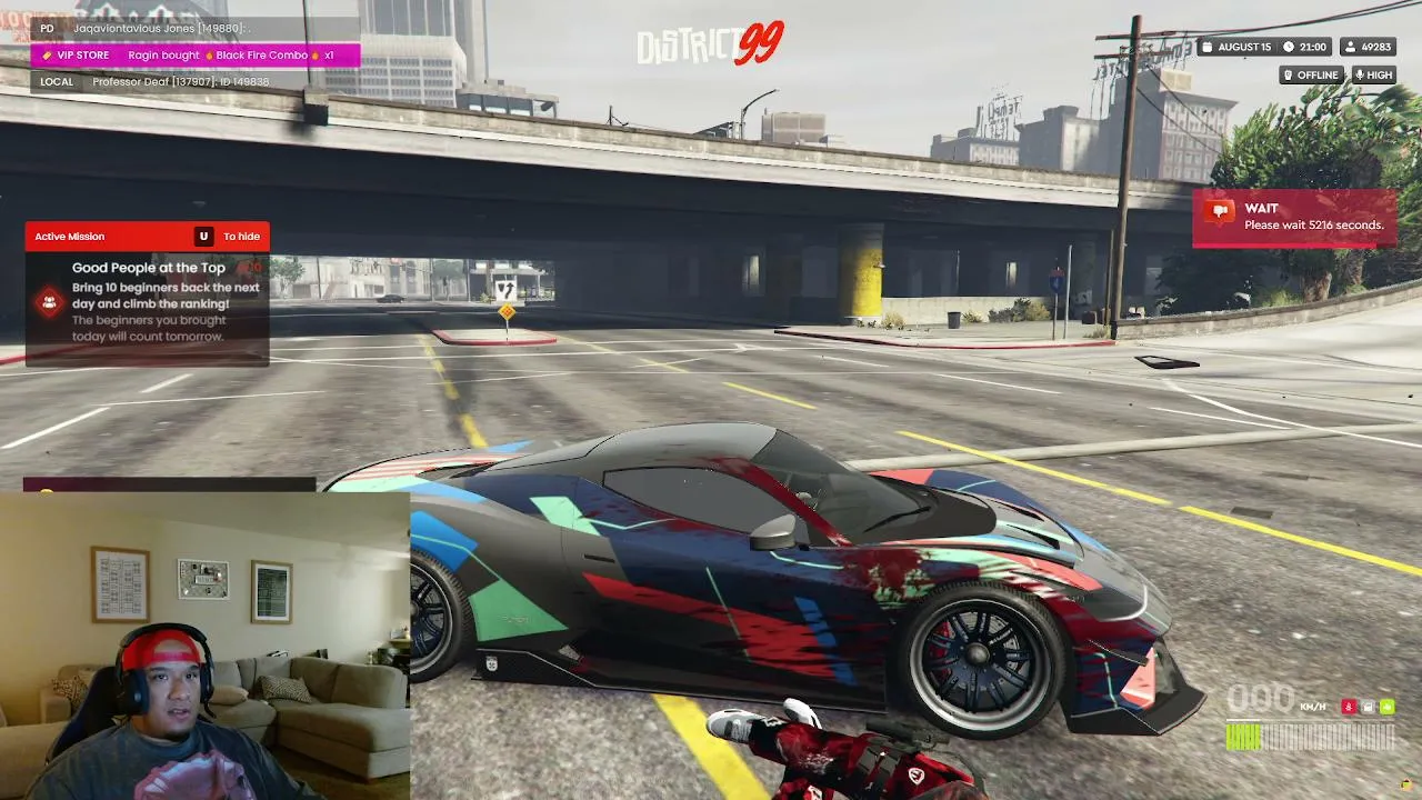 FIVE M CHILLIN! PULL UP!