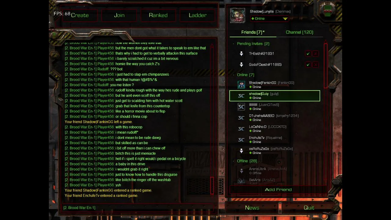 Probando Kick - GO Starcraft ^ ^,