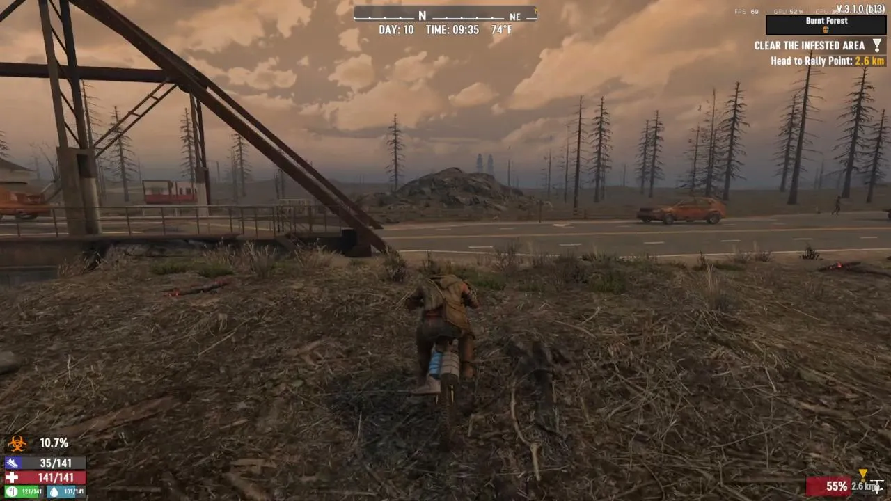 7DTD Taking out Zombies and Getting all ze Loot