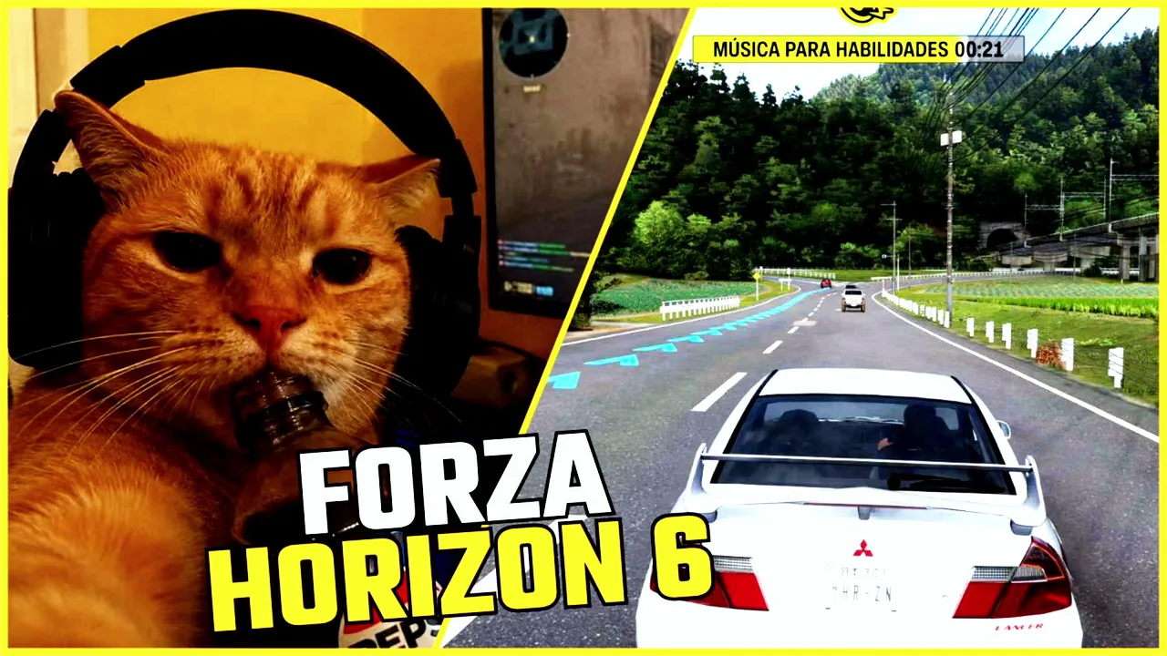 Jogando Forza horizon 6 - Live #01