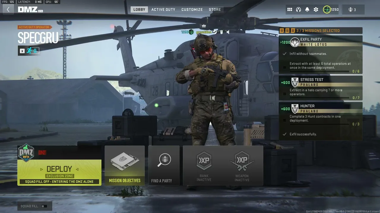 Solo DMZ Live - No coffee in Al Mazrah...