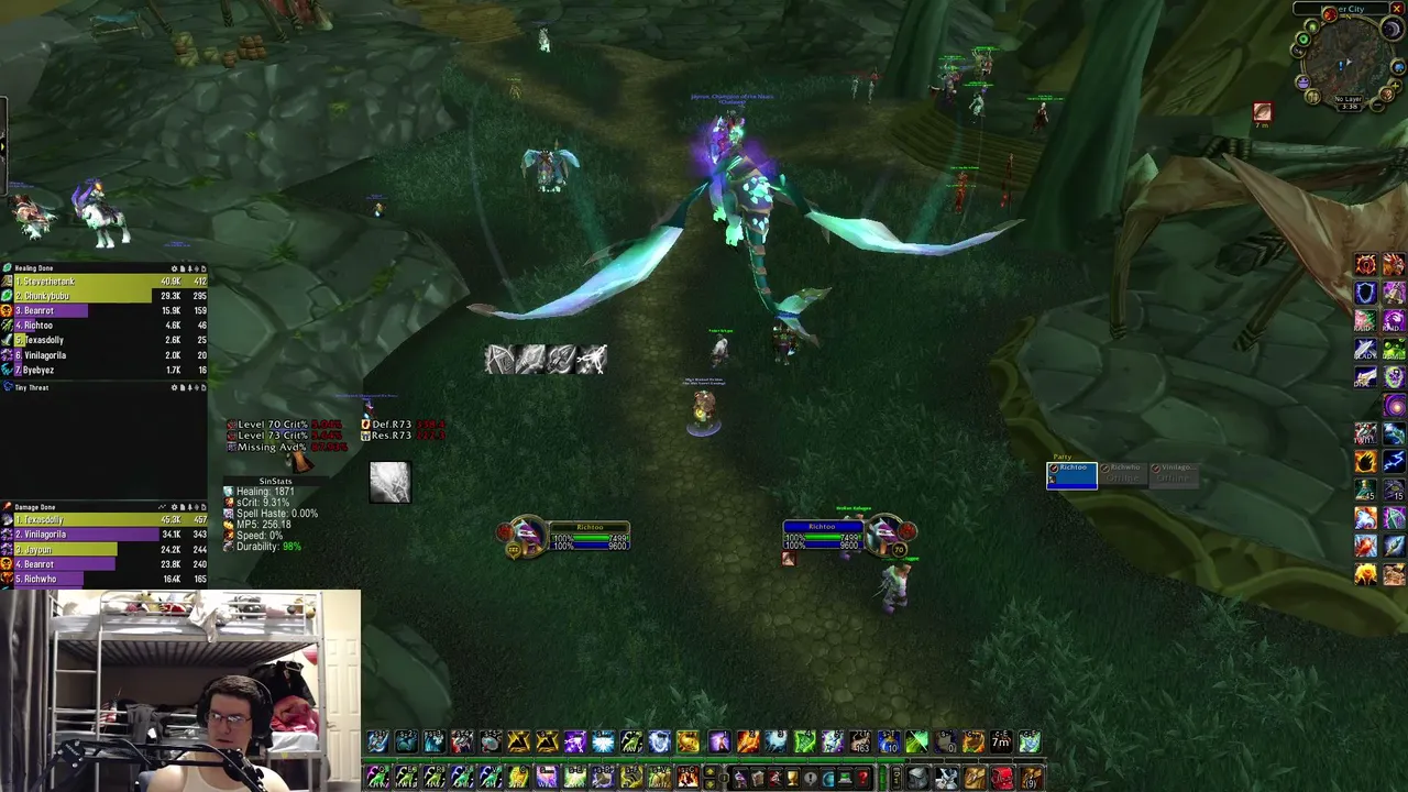 capping the night with arena cap