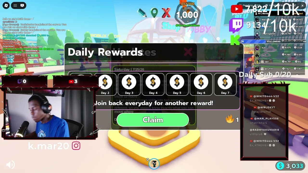 💵Donating Robux To Every Viewer💵PLS DONATE💵LIVE (Road To 8K Subs!)