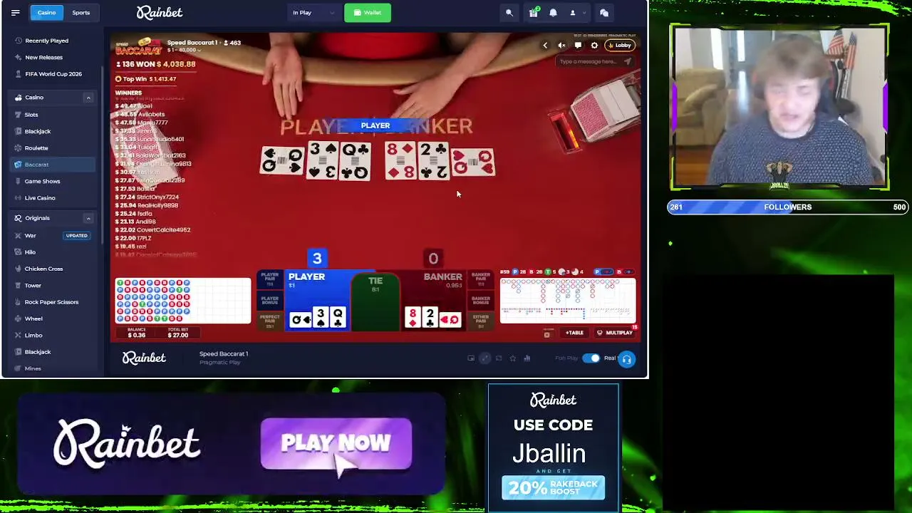 500 to 10000? !giveaway !rainbet !discord !lb