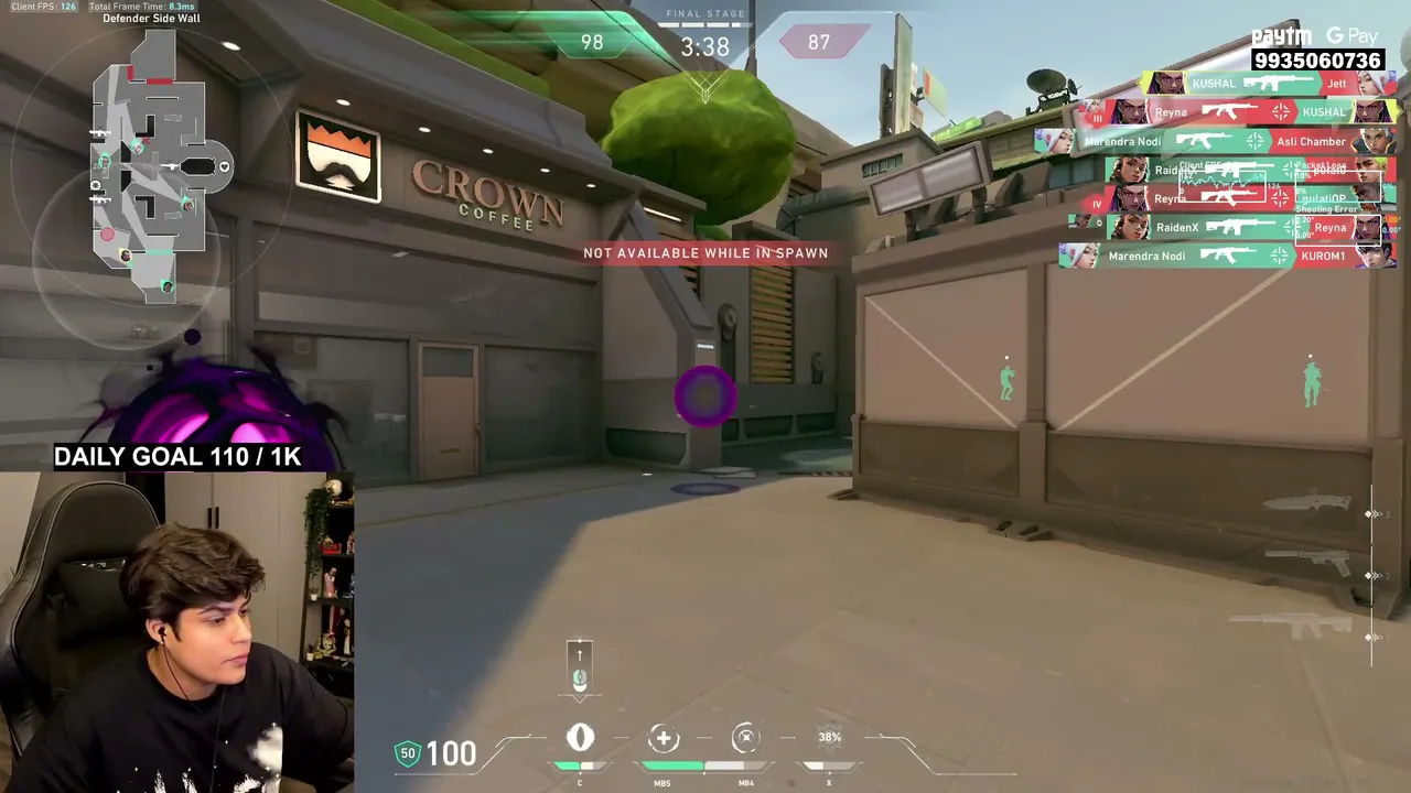 kushal is live with some jod valorant and pal gameplay dammmm