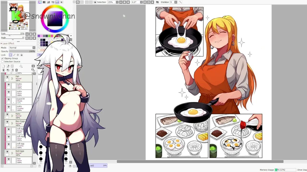 (English/Spanish): Anime Artist: Drawing & Chatting ! ♪ enjoy the vibes ♪