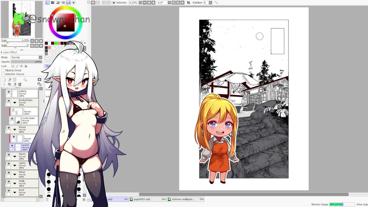 (English/Spanish): Anime Artist: Drawing & Chatting ! ♪ enjoy the vibes ♪