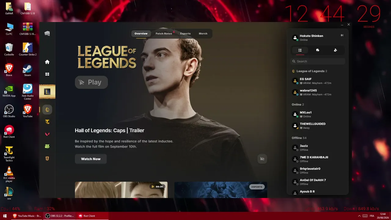 league of legends  .  cs2  .   follow gys مرحبا