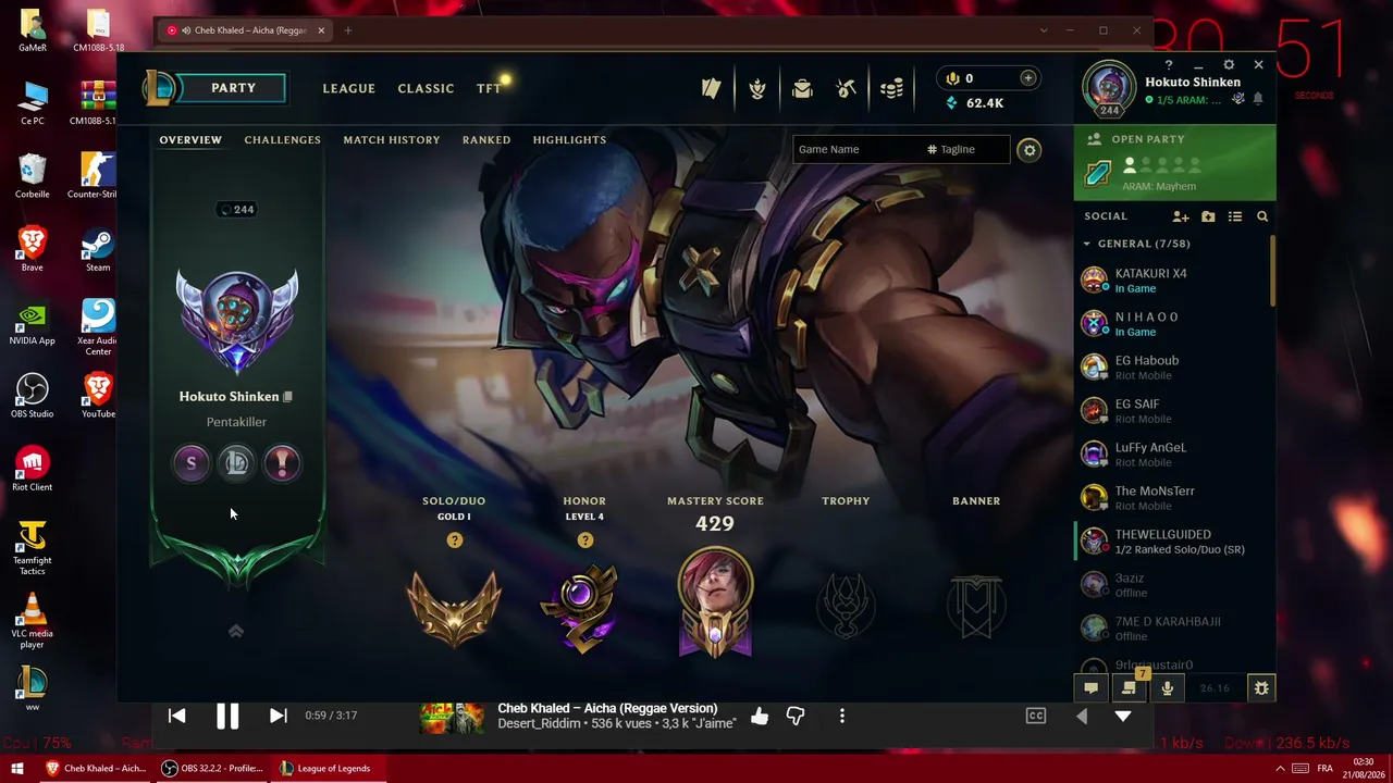 league of legends  .  cs2  .   follow gys مرحبا