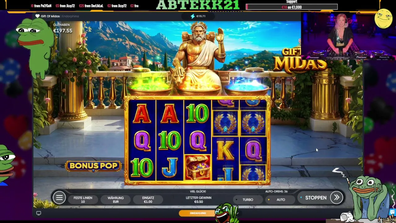 🎰 LIVE | Slots & Blackjack 🃏 | !15€ Bonus 💸 | Komm vorbei!