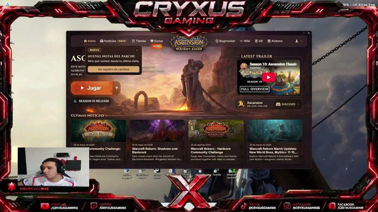 Wow ASCENSION