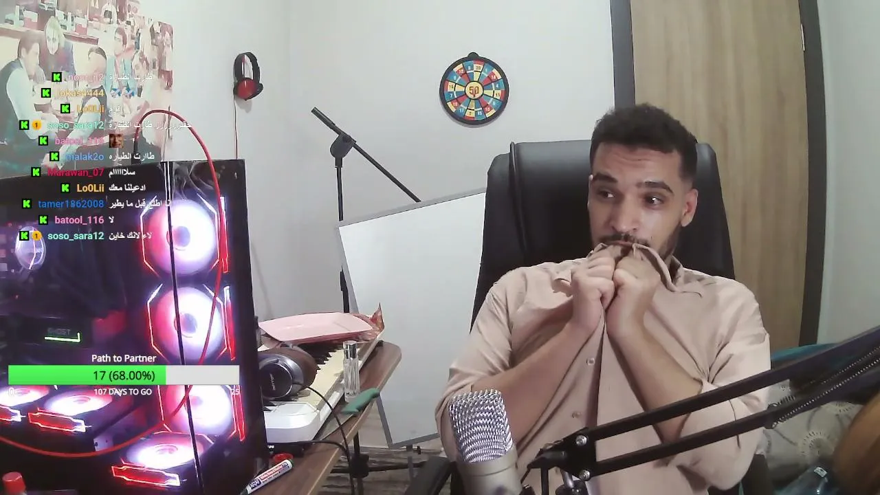 ردة فعل على اغاني عربية